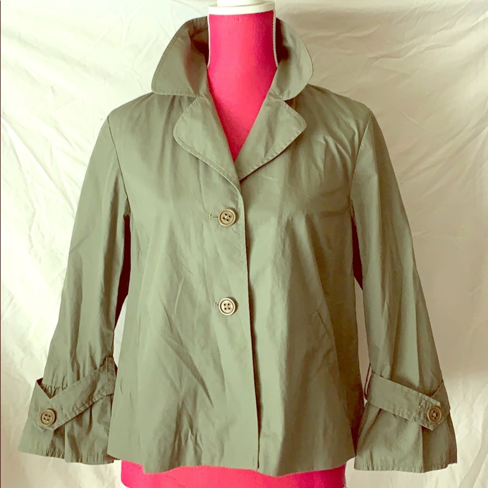 Green dress coat